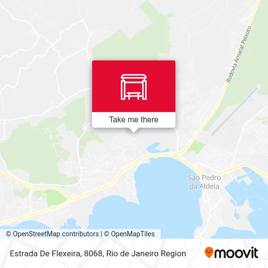 Estrada De Flexeira, 8068 map