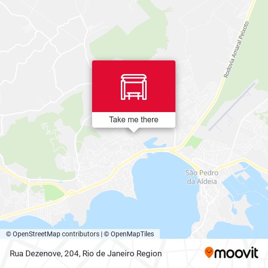 Rua Dezenove, 204 map