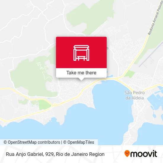 Rua Anjo Gabriel, 929 map