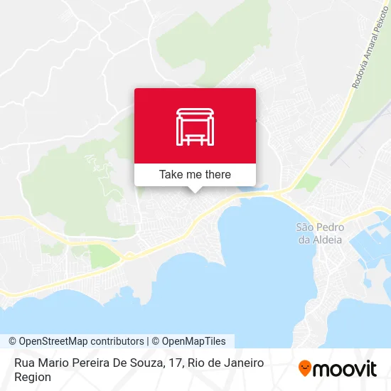 Rua Mario Pereira De Souza, 17 map