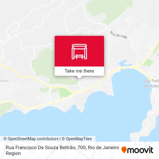 Rua Francisco De Souza Beltrão, 700 map