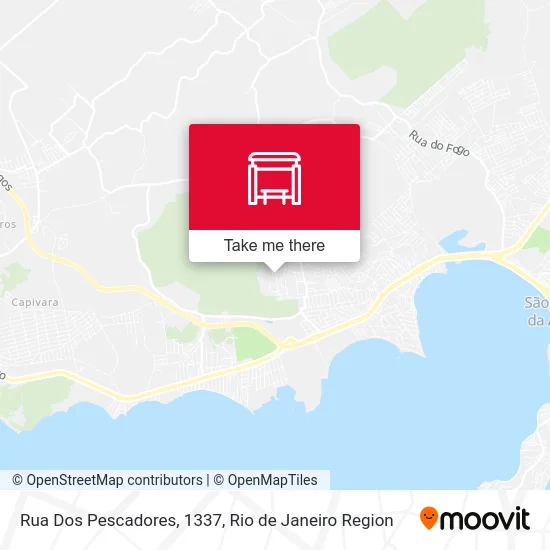 Rua Dos Pescadores, 1337 map