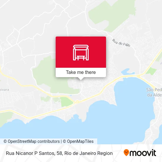 Rua Nicanor P Santos, 58 map