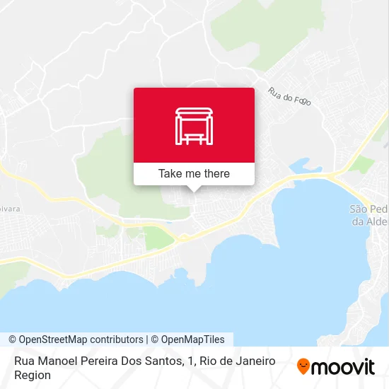 Rua Manoel Pereira Dos Santos, 1 map