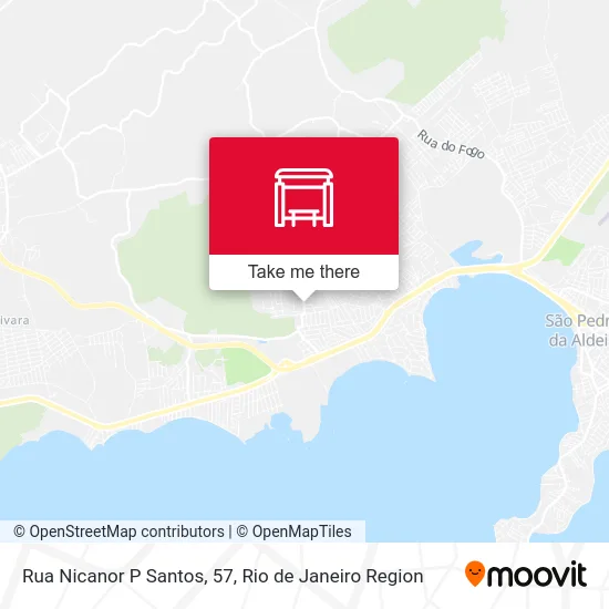 Rua Nicanor P Santos, 57 map