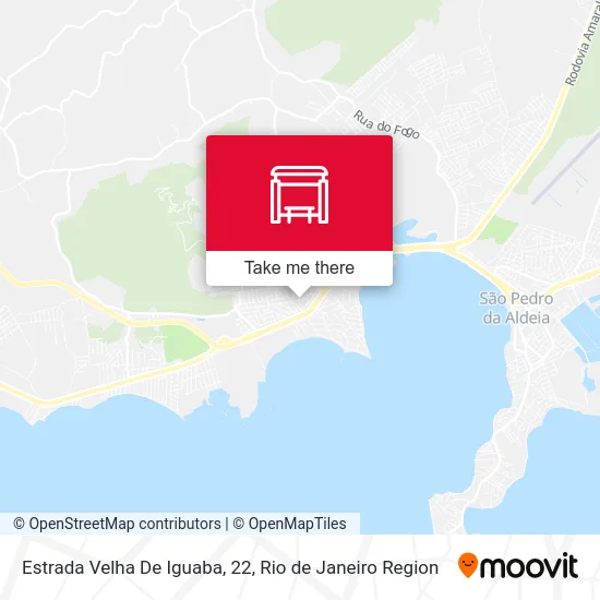 Estrada Velha De Iguaba, 22 map