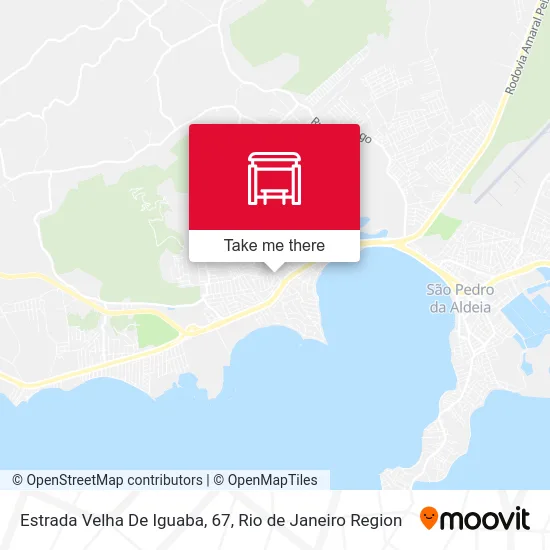 Estrada Velha De Iguaba, 67 map