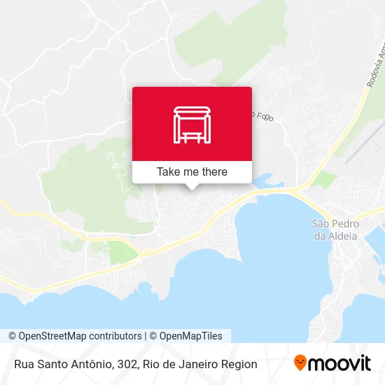Rua Santo Antônio, 302 map