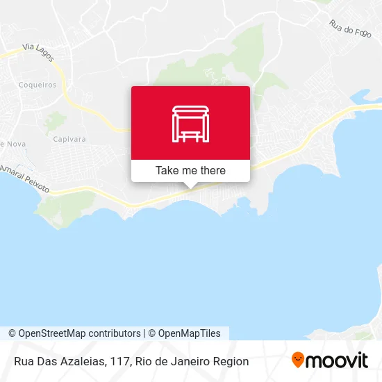 Rua Das Azaleias, 117 map