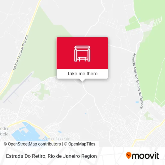 Estrada Do Retiro map