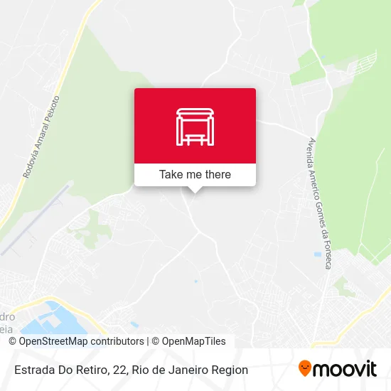 Estrada Do Retiro, 22 map