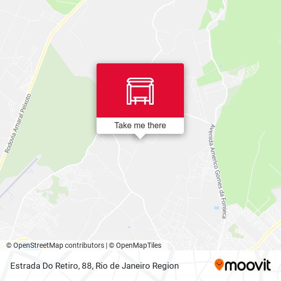 Estrada Do Retiro, 88 map