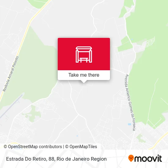 Estrada Do Retiro, 88 map