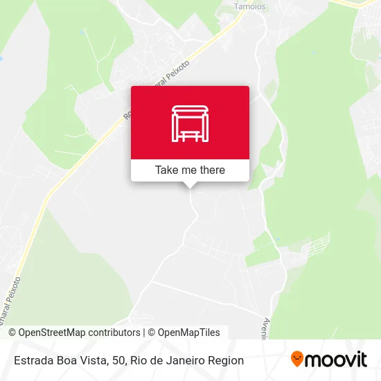 Estrada Boa Vista, 50 map