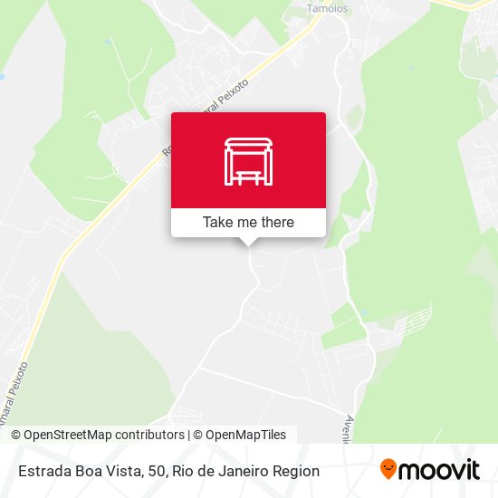 Estrada Boa Vista, 50 map