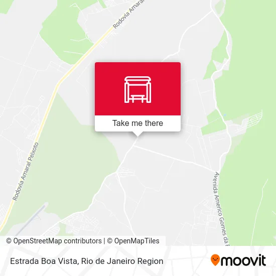 Estrada Boa Vista map