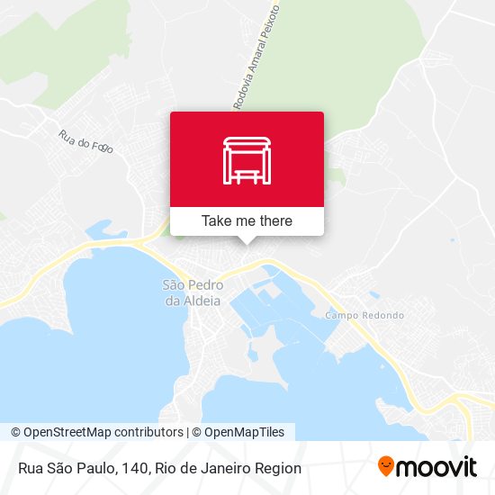 Rua São Paulo, 140 map