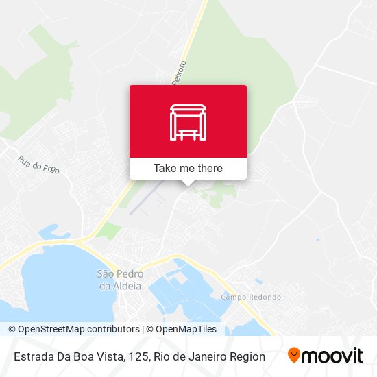 Estrada Da Boa Vista, 125 map