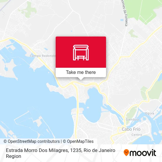 Estrada Morro Dos Milagres, 1235 map