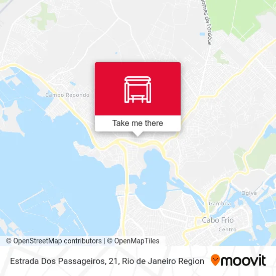 Estrada Dos Passageiros, 21 map