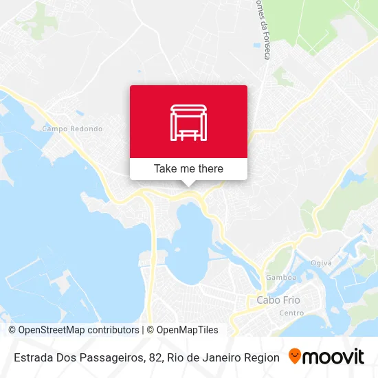 Estrada Dos Passageiros, 82 map