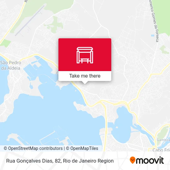 Rua Gonçalves Dias, 82 map