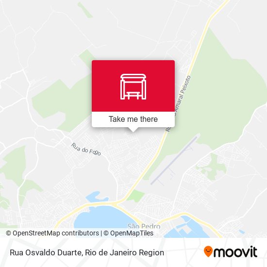 Rua Osvaldo Duarte map