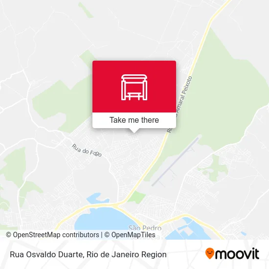Rua Osvaldo Duarte map