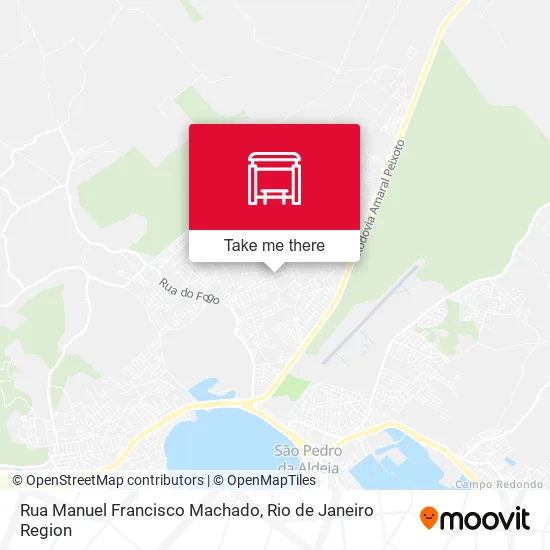 Rua Manuel Francisco Machado map