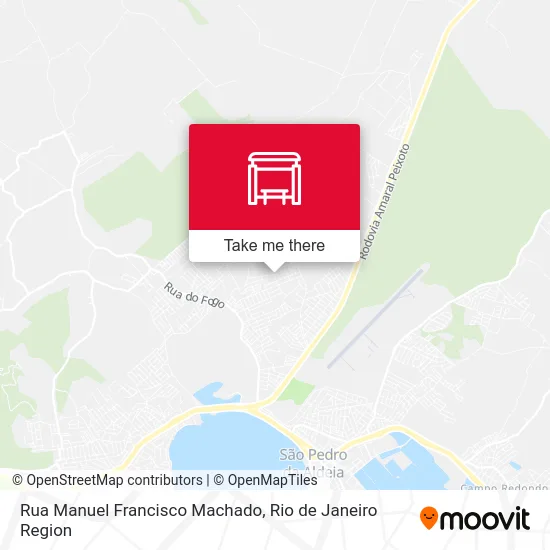 Rua Manuel Francisco Machado map