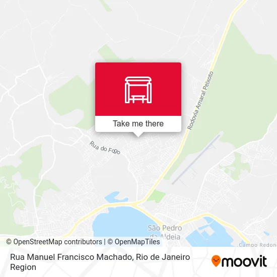 Rua Manuel Francisco Machado map