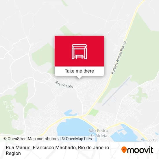 Rua Manuel Francisco Machado map