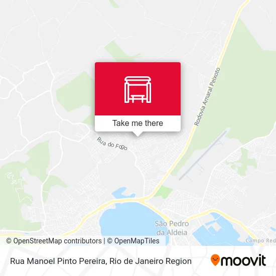 Rua Manoel Pinto Pereira map