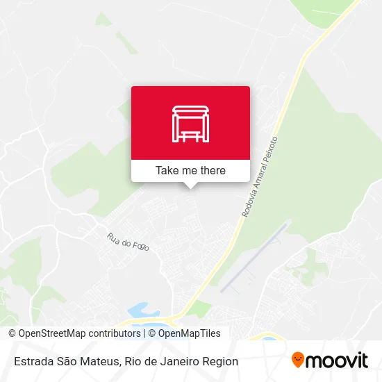 Estrada São Mateus map