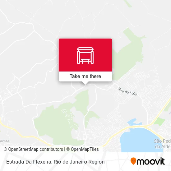 Estrada Da Flexeira map