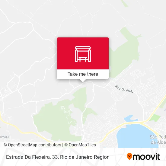 Estrada Da Flexeira, 33 map