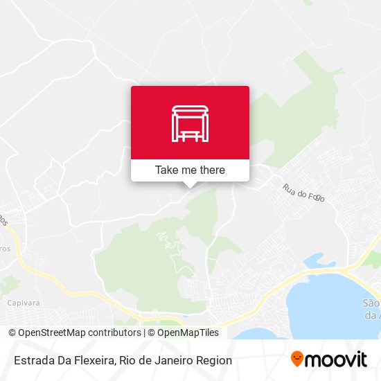 Estrada Da Flexeira map