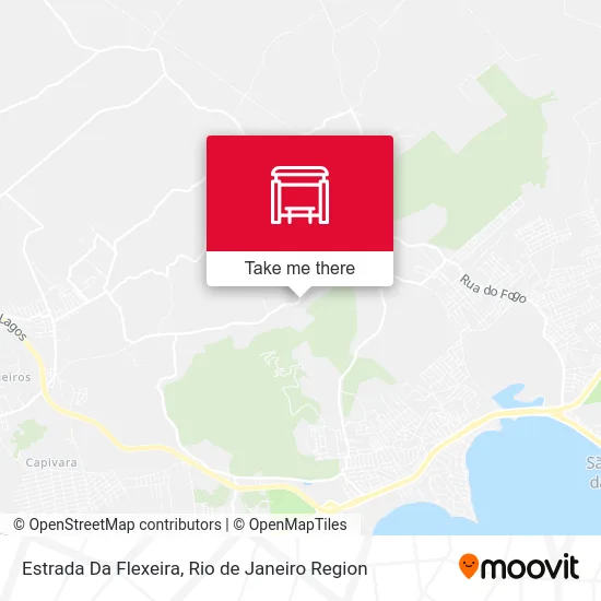 Estrada Da Flexeira map