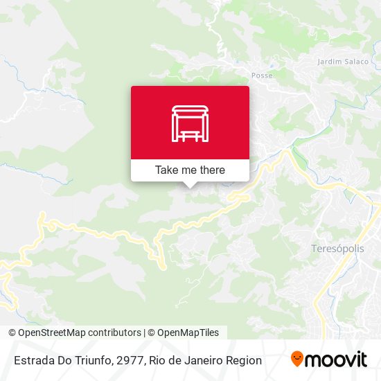 Estrada Do Triunfo, 2977 map