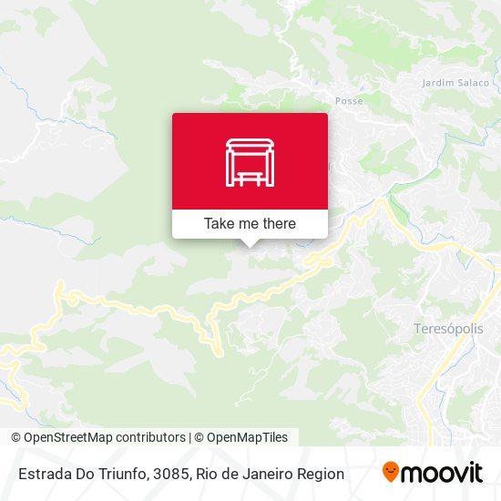 Estrada Do Triunfo, 3085 map