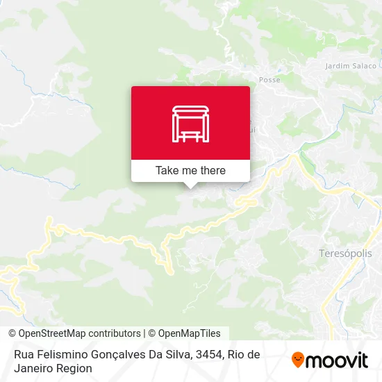 Rua Felismino Gonçalves Da Silva, 3454 map