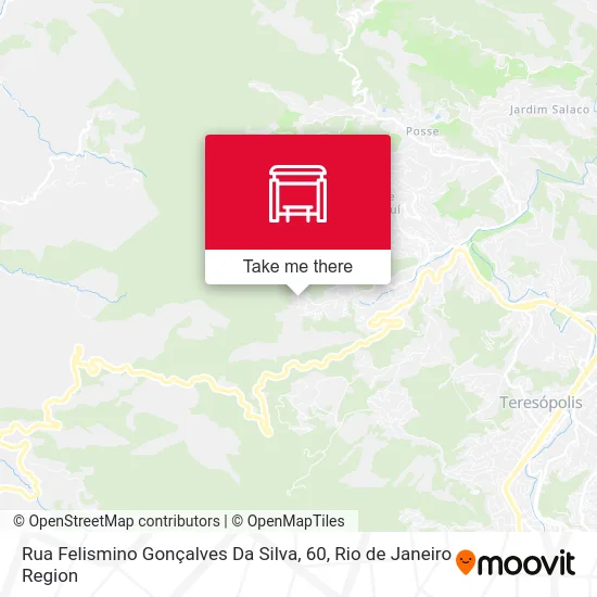 Rua Felismino Gonçalves Da Silva, 60 map