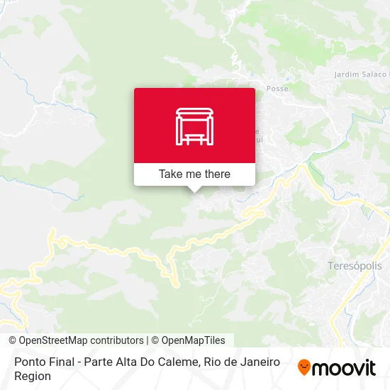 Ponto Final - Parte Alta Do Caleme map