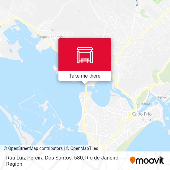 Rua Luiz Pereira Dos Santos, 580 map