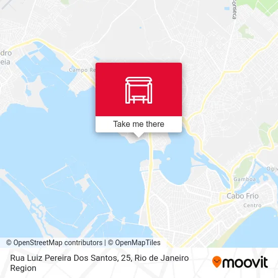 Rua Luiz Pereira Dos Santos, 25 map