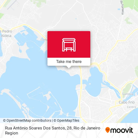 Rua Antônio Soares Dos Santos, 28 map
