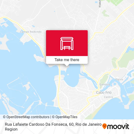 Rua Lafaiete Cardoso Da Fonseca, 60 map