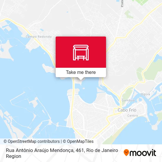 Rua Antônio Araújo Mendonça, 461 map