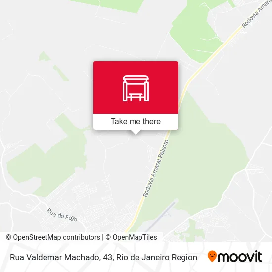 Rua Valdemar Machado, 43 map