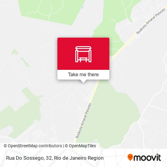 Rua Do Sossego, 32 map